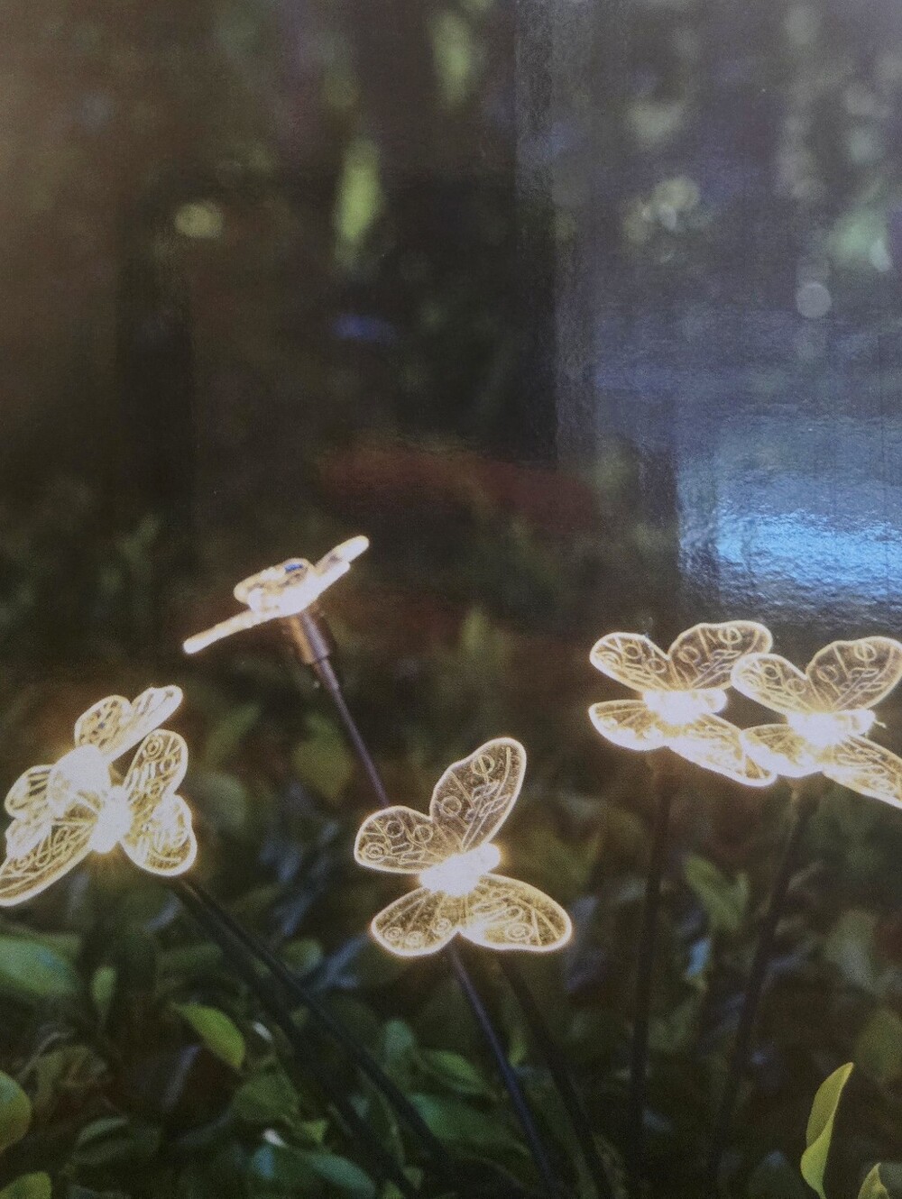 New! The Spring Shop 6 Pc. Butterfly LED Solar Garden Stakes